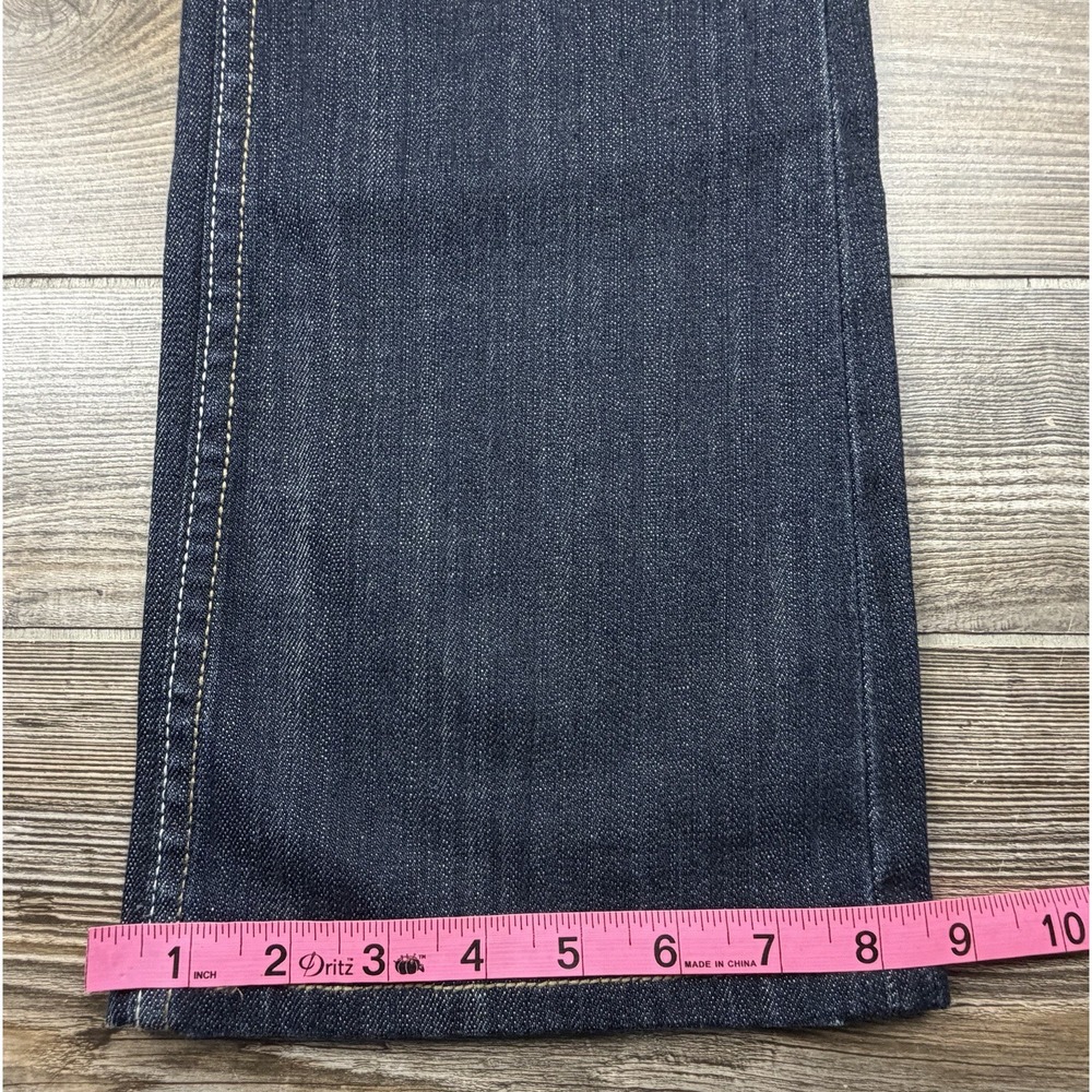 Anoname Lisa Bootcut Jeans Size 25 FITS 28x34  Blue Denim Festival Boho - Picture 14 of 14